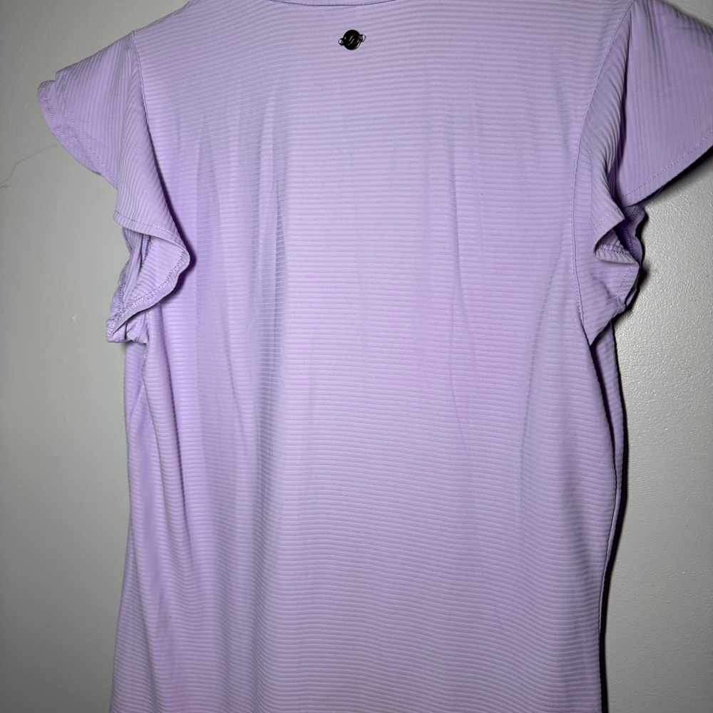 CALIA Women's Golf Flutter Sleeve Polo
Small Lilac - Picture 7 of 7